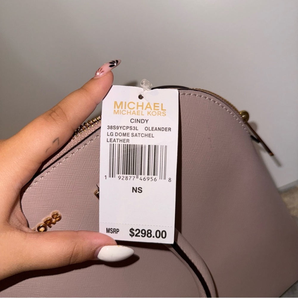 Light Pink Large Dome Satchel Michael Kors - Picture 11 of 11